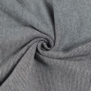 Boordstof gesteept 1mm zwart