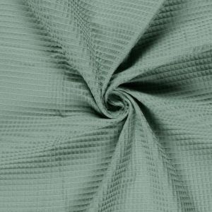 Wafelstof grof light mint