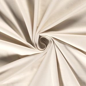 Katoen tricot effen ivoor