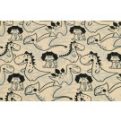 Katoen tricot dino's beige