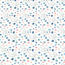 Dapper katoen vlinders offwhite