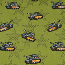 Dapper katoen tanks kaki groen