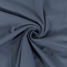 Katoen tricot uni donkergrijs Blooming Fabrics