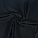 katoen interlock uni zwart Blooming Fabrics