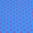 95x150 cm katoen tricot sterren roze/aqua
