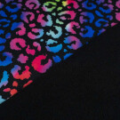 Softshell digitaaldruk luipaard multicolor/zwart