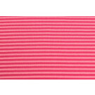 50x70 cm Boordstof gestreept 4mm pink/roze