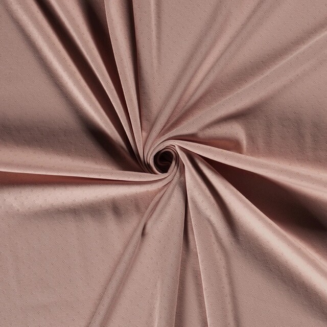 Ajour uni licht mauve