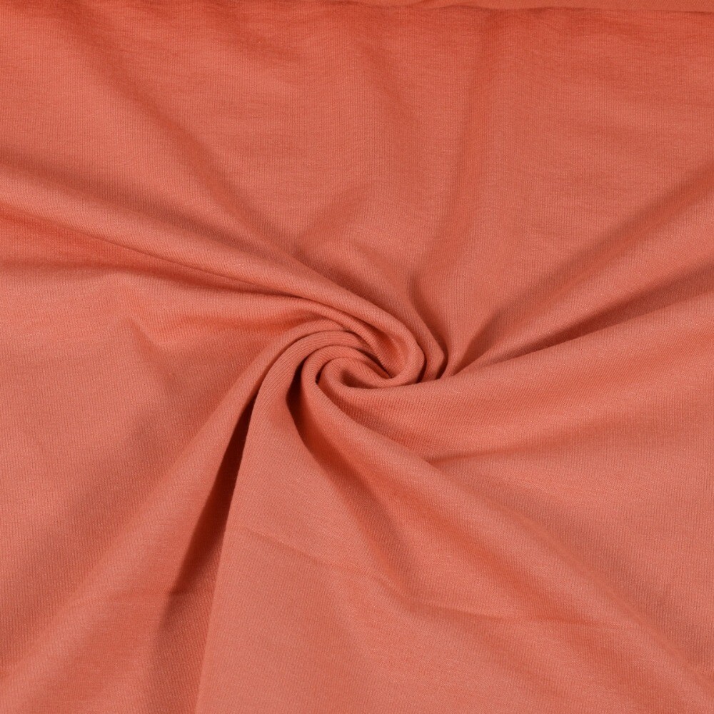 viscose tricot licht oranje