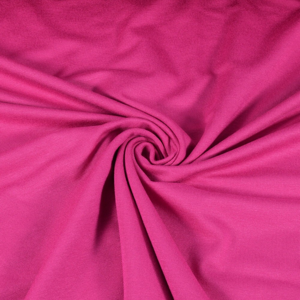 Viscose tricot roze